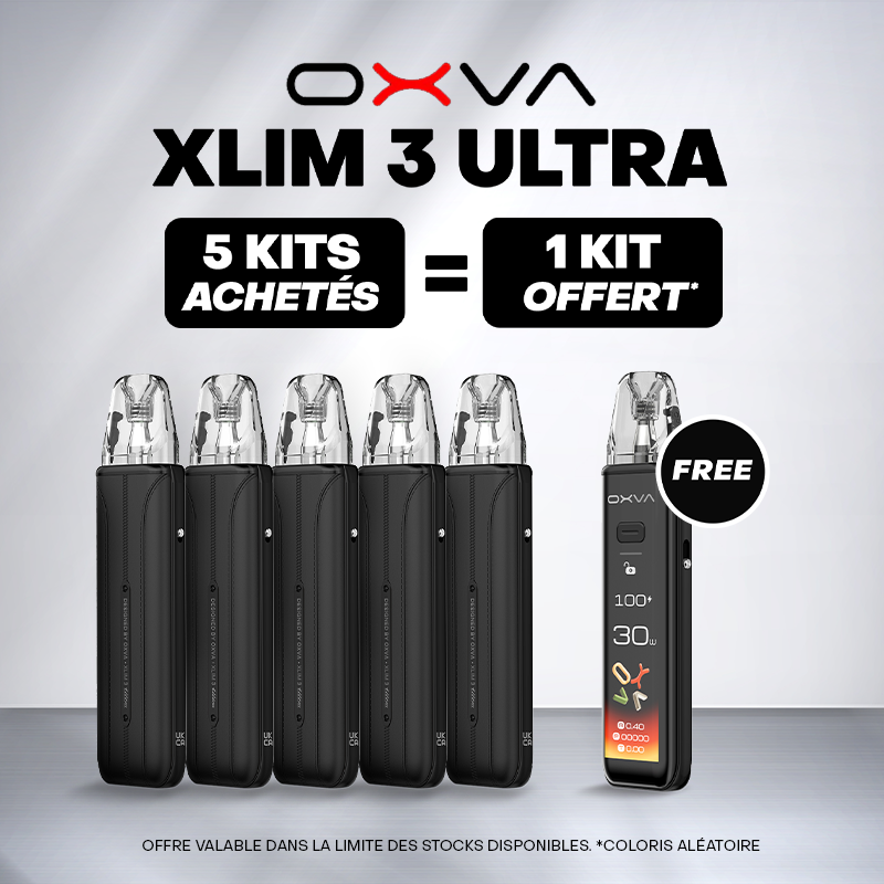 Pack Offre - Kit Pod XLIM 3 Ultra 1500mAh - OXVA 5+1
