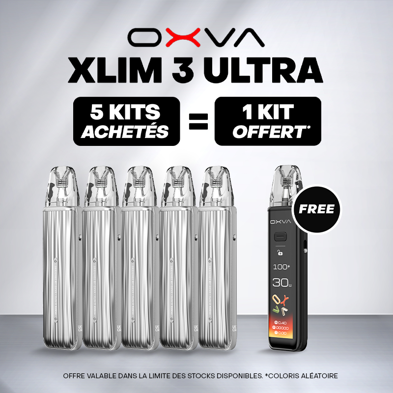 Pack Offre - Kit Pod XLIM 3 Ultra 1500mAh - OXVA 5+1