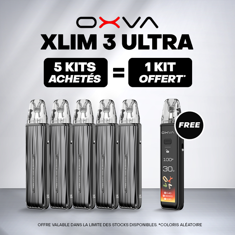 Pack Offre - Kit Pod XLIM 3 Ultra 1500mAh - OXVA 5+1