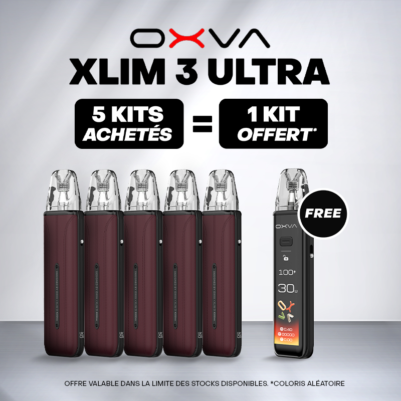 Pack Offre - Kit Pod XLIM 3 Ultra 1500mAh - OXVA 5+1