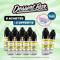 Pack Offre Salt 10ml Dessert Bar - Dinner Lady 8+2