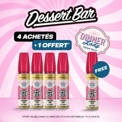 Pack Offre Dessert Bar 50ml - Dinner Lady 4+1