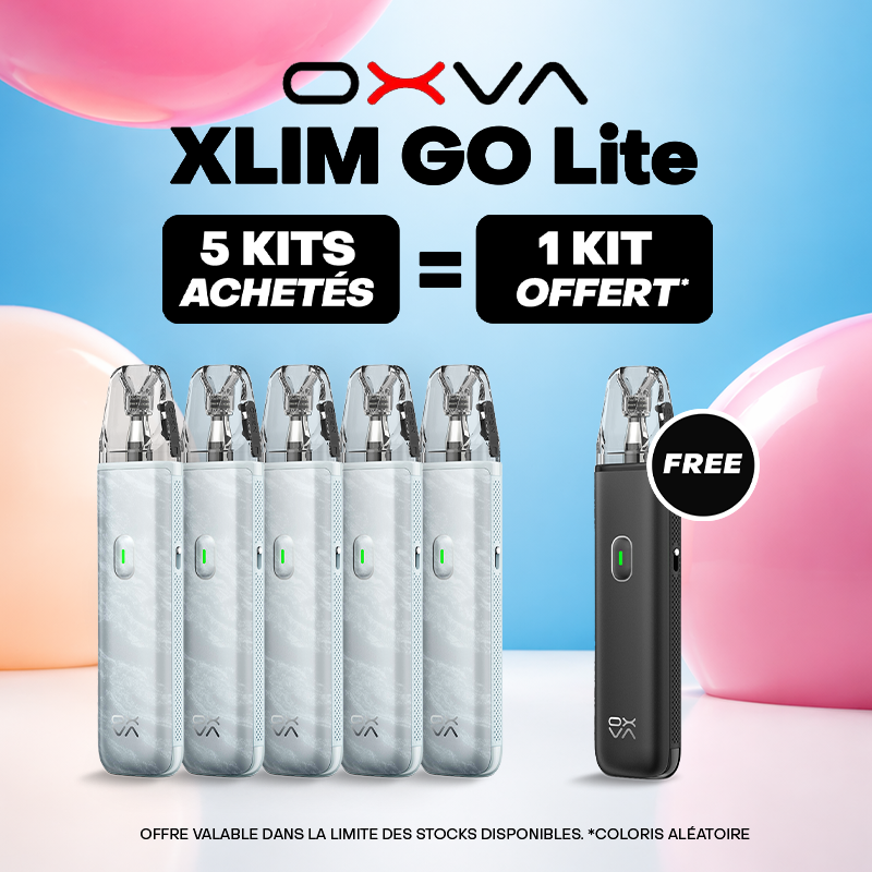 Pack Offre - Kit Pod XLIM Go Lite 1000mAh - OXVA 5+1
