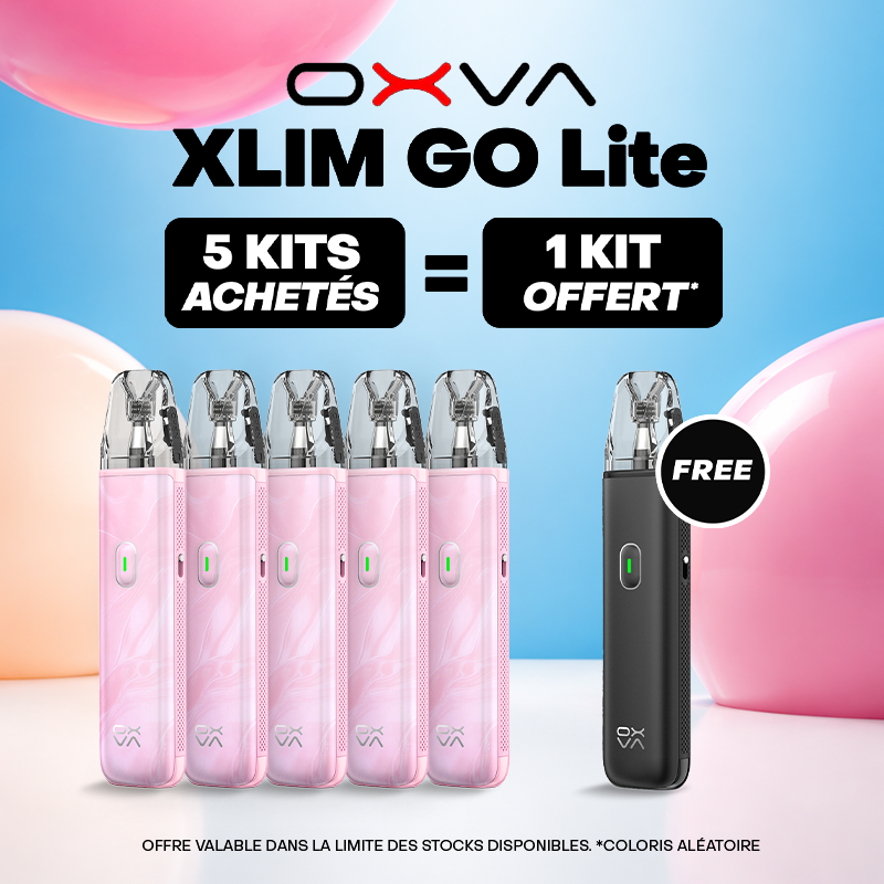 Pack Offre - Kit Pod XLIM Go Lite 1000mAh - OXVA 5+1