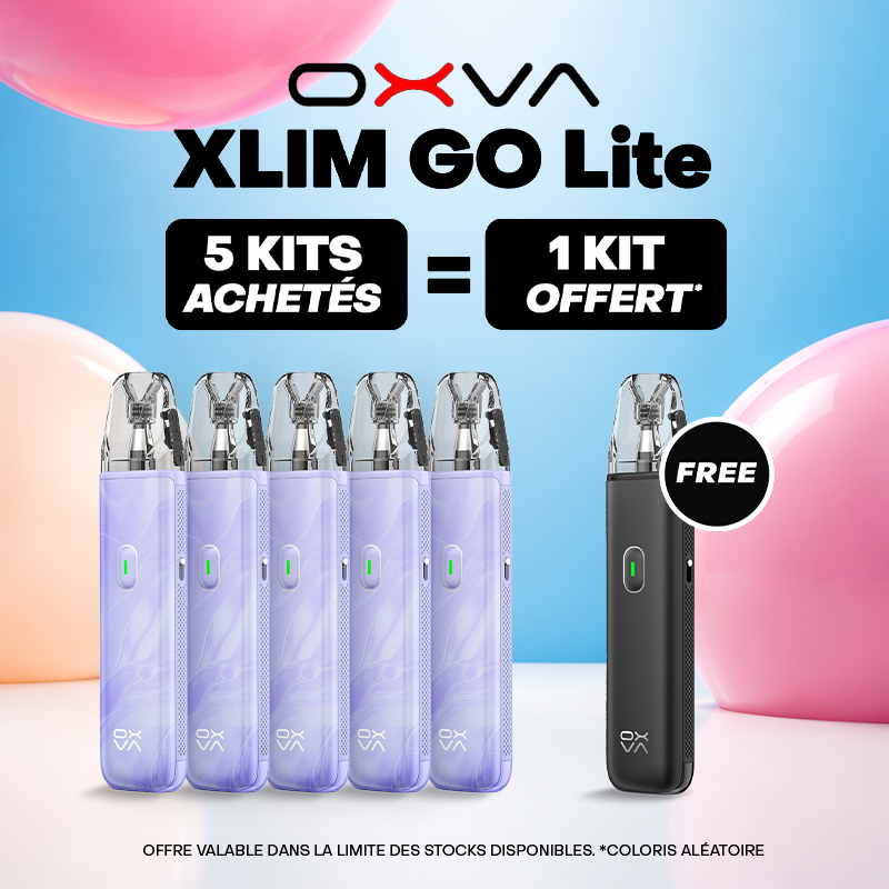 Pack Offre - Kit Pod XLIM Go Lite 1000mAh - OXVA 5+1