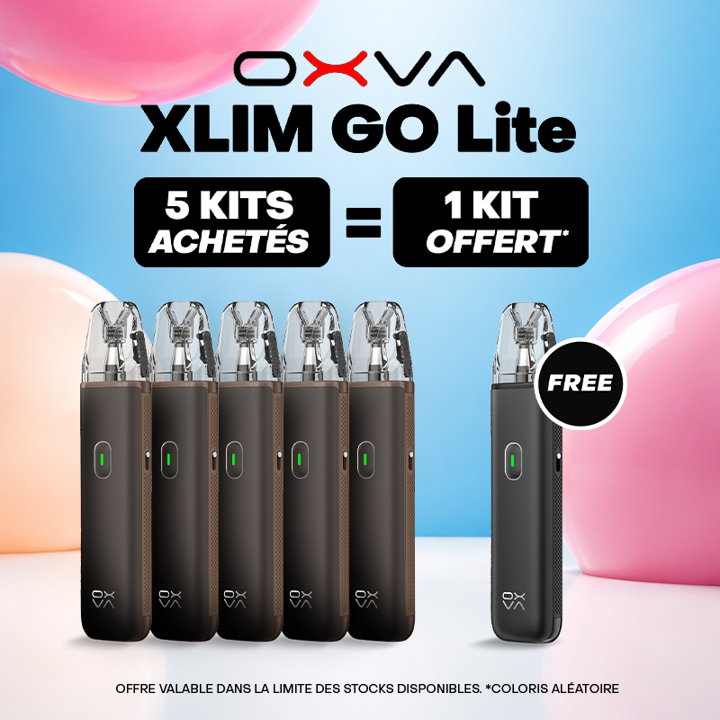 Pack Offre - Kit Pod XLIM Go Lite 1000mAh - OXVA 5+1