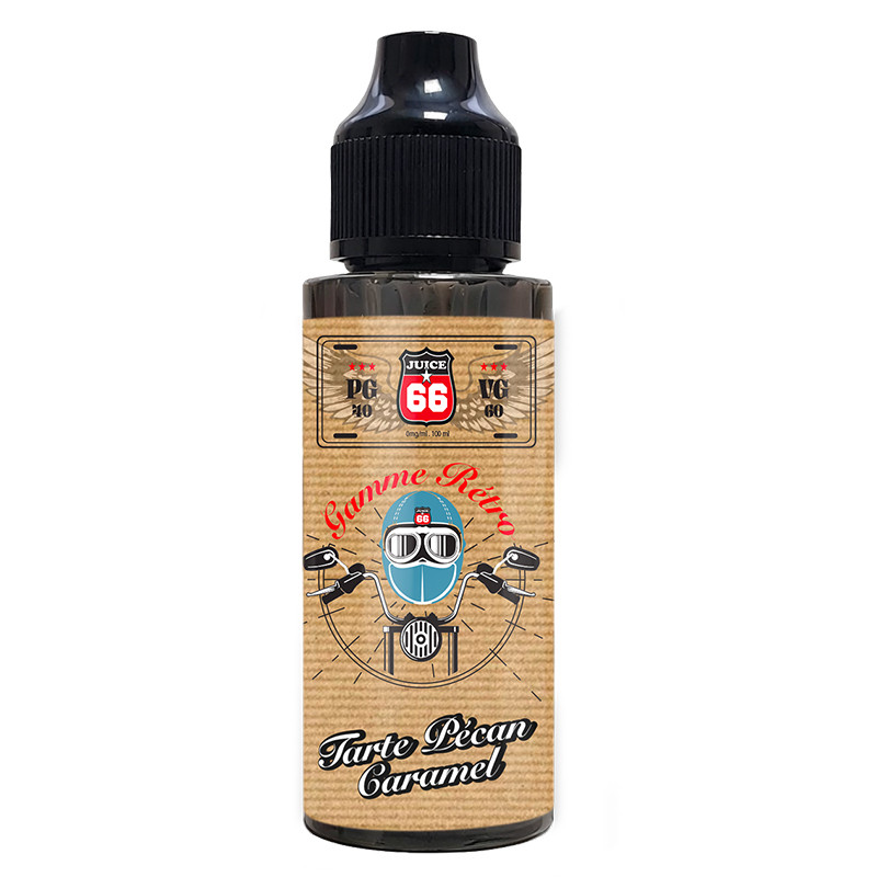 Tarte Pécan Caramel 100ml Retro - Juice 66