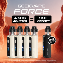 Pack Offre - Kit Pod Force 3200mAh - Geekvape 4+1