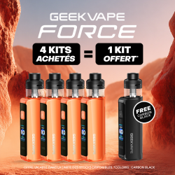 Pack Offre - Kit Pod Force 3200mAh - Geekvape 4+1