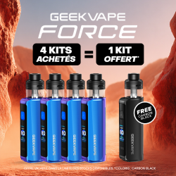 Pack Offre - Kit Pod Force 3200mAh - Geekvape 4+1