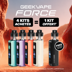 Pack Offre - Kit Pod Force 3200mAh - Geekvape 4+1