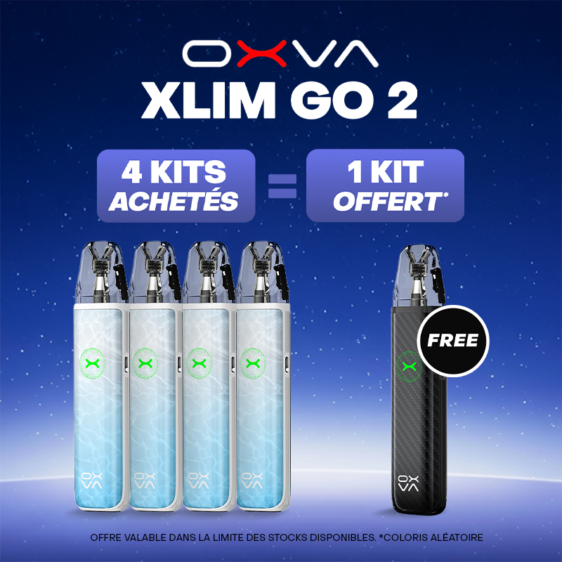 Pack Offre - Kit Pod XLIM Go 2 1500mAh - OXVA 4+1