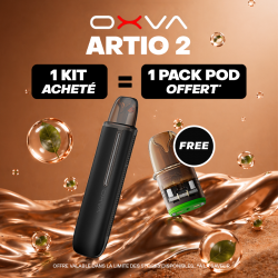 Pack Offre - Kit Pod Artio 2 900mAh 2ml - OXVA 1+1 pack de pods