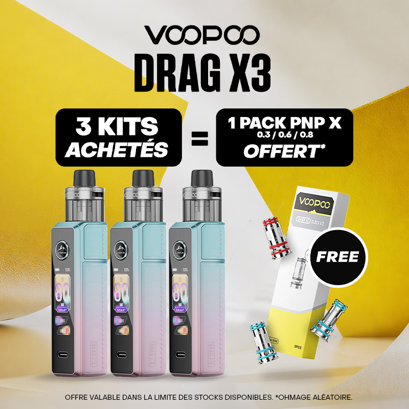 Pack Offre - Kit Pod Drag...