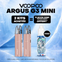 Pack Offre - Kit Pod Argus G3 Mini 1350mAh - Voopoo 2+1x50ml
