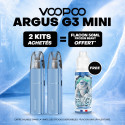 Pack Offre - Kit Pod Argus G3 Mini 1350mAh - Voopoo 2+1x50ml