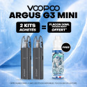 Pack Offre - Kit Pod Argus G3 Mini 1350mAh - Voopoo 2+1x50ml