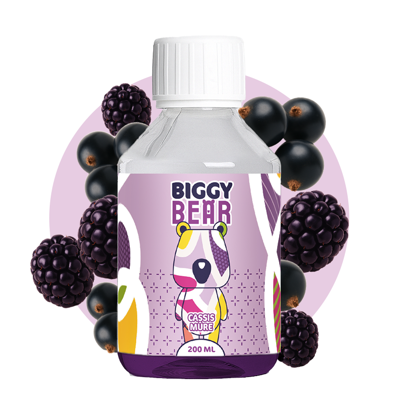 Cassis Mûre 200ml - Biggy Bear