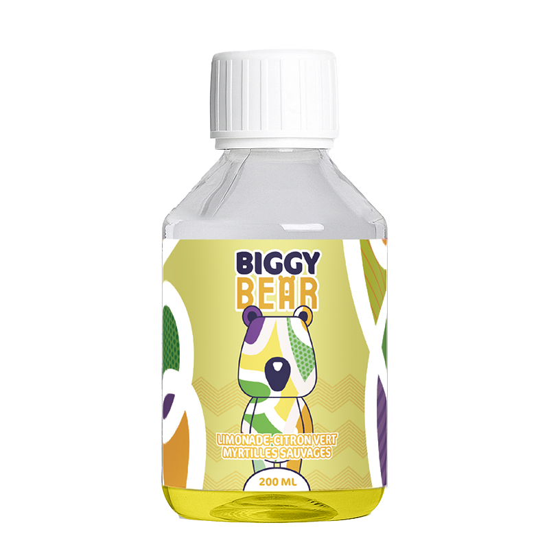 Limonade Citron Vert Myrtilles Sauvages 200ml - Biggy Bear