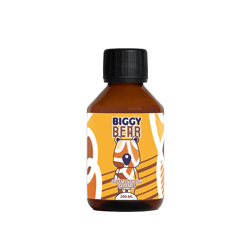Creamy Vanilla Caramel 200ml - Biggy Bear