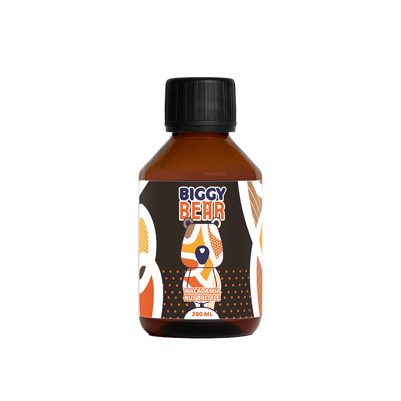 Macadamia Nut Brittle 200ml - Biggy Bear