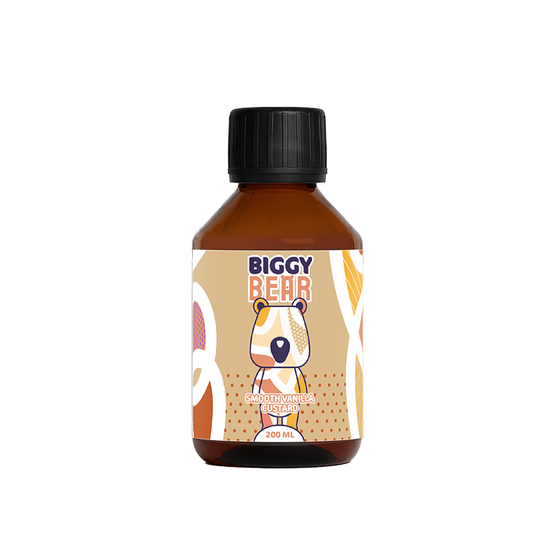 Smooth Vanilla Custard 200ml - Biggy Bear