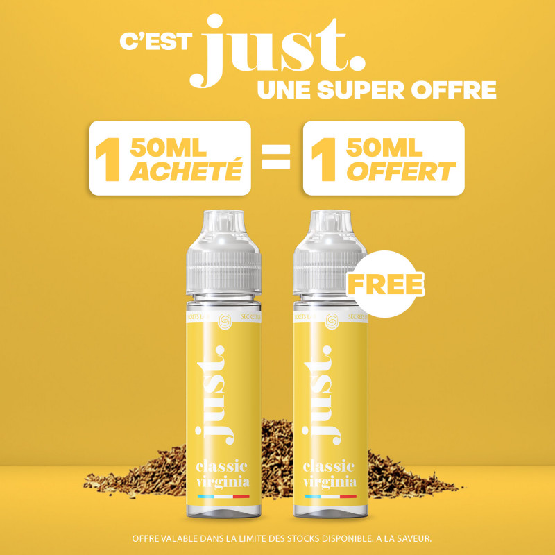 Pack Offre 50ml Just - Secrets Lab 1+1