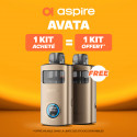 Pack Offre - Kit Pod Avata 1100mAh - Aspire 1+1