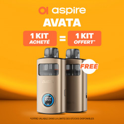 Pack Offre - Kit Pod Avata 1100mAh - Aspire 1+1