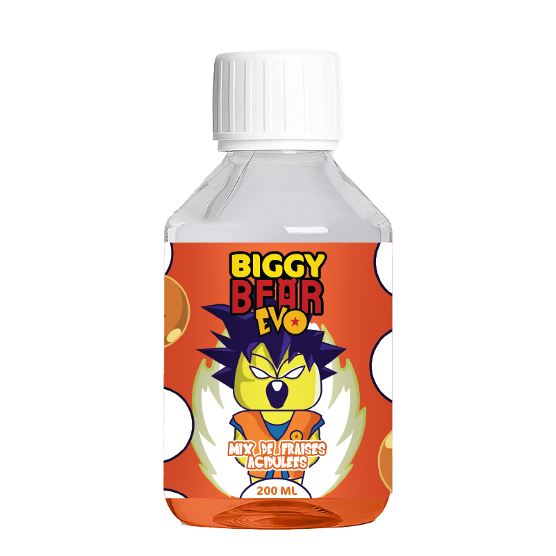 Mix de Fraises Acidulées 200ml - Biggy Bear EVO