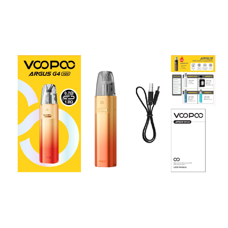 Kit Pod Argus G4 Mini 1650mAh - Voopoo