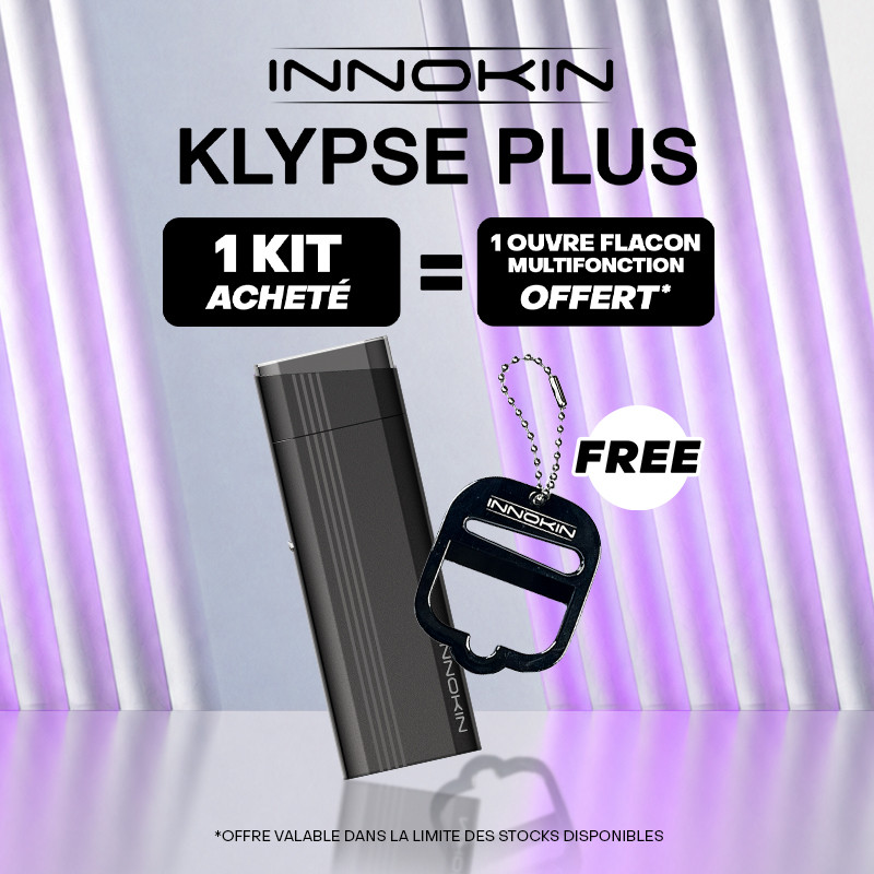 Pack Offre - Kit Pod Klypse Plus 1800mAh - Innokin 1+1 Ouvre flacon