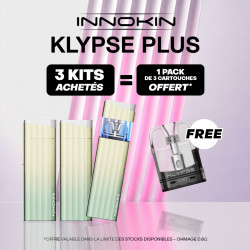 Pack Offre - Kit Pod Klypse Plus 1800mAh - Innokin 3+1 pack de pods