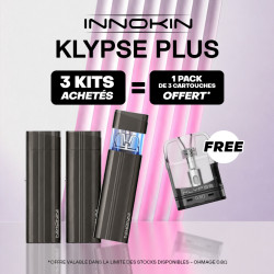 Pack Offre - Kit Pod Klypse Plus 1800mAh - Innokin 3+1 pack de pods