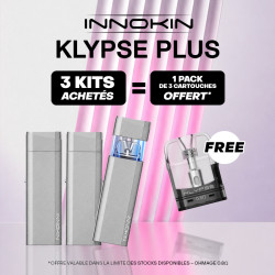 Pack Offre - Kit Pod Klypse Plus 1800mAh - Innokin 3+1 pack de pods