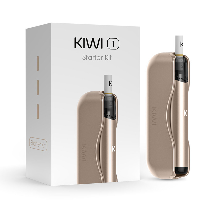 Kit Pod Kiwi 1 Starter 400mAh - Kiwi Vapor (avec powerbank)