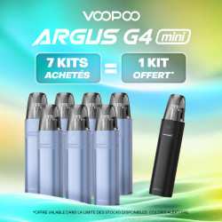 Pack Offre - Kit Pod Argus G4 Mini 1650mAh - Voopoo 7+1