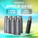 Pack Offre - Kit Pod Argus G4 Mini 1650mAh - Voopoo 7+1