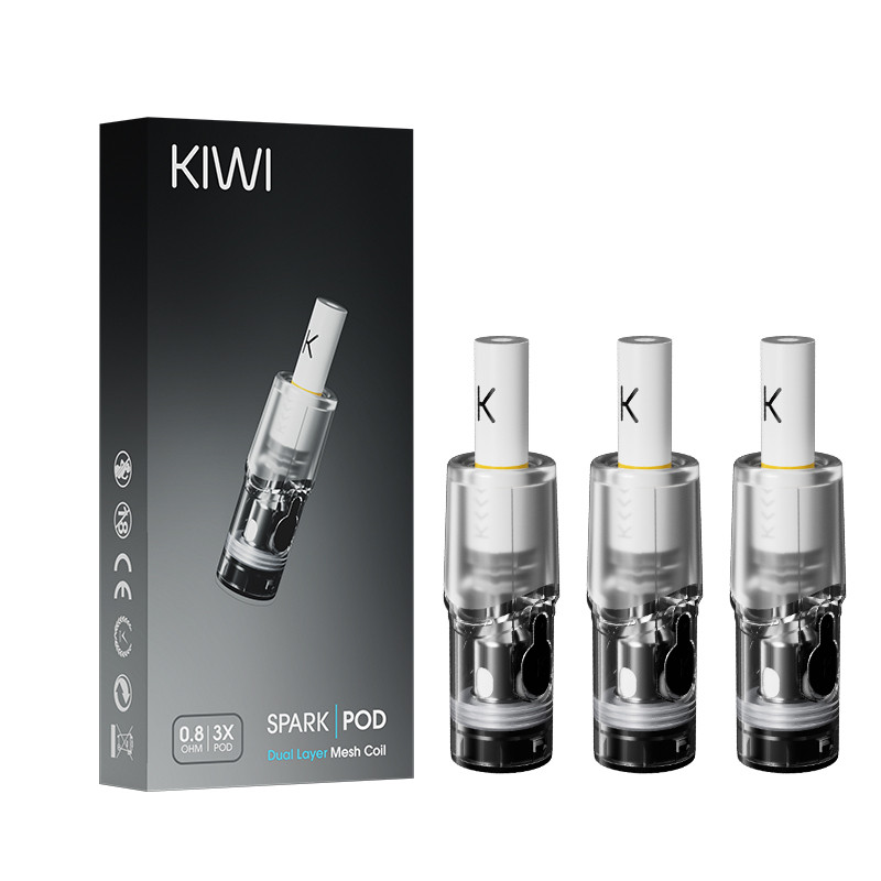 Pod de remplacement pour Kiwi Spark V2 2ml - Kiwi Vapor (pack de 3)