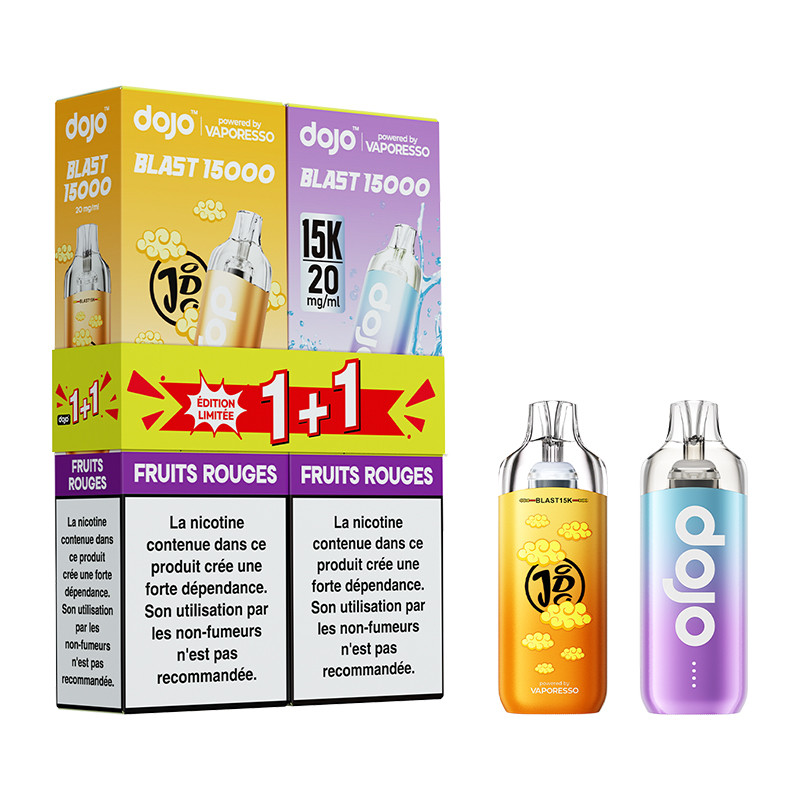Bundle Puff Dojo Blast 15K - Dojo by Vaporesso (Limited Edition) 1+1