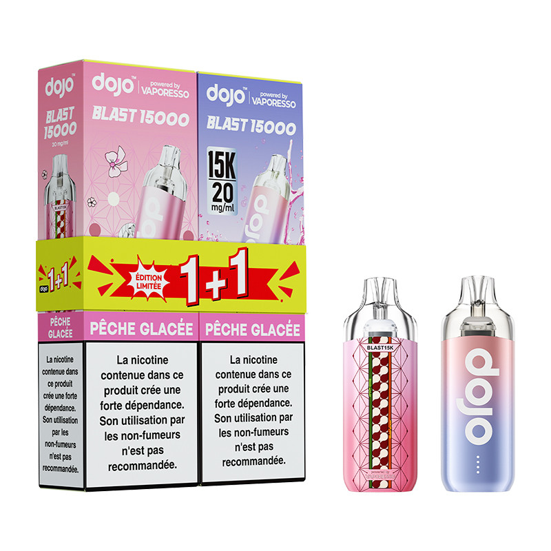 Bundle Puff Dojo Blast 15K - Dojo by Vaporesso (Limited Edition) 1+1