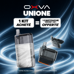 Pack Offre - Kit Pod Unione 1100mAh - OXVA 1+1 cartouche