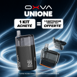 Pack Offre - Kit Pod Unione 1100mAh - OXVA 1+1 cartouche