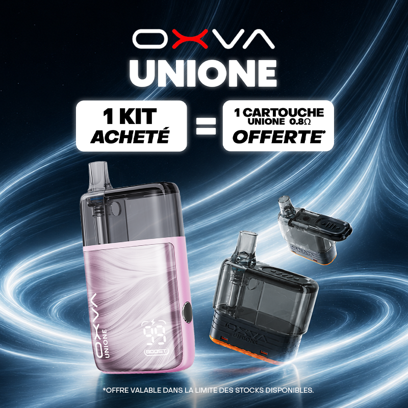 Pack Offre - Kit Pod Unione 1100mAh - OXVA 1+1 cartouche