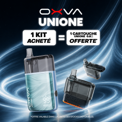 Pack Offre - Kit Pod Unione 1100mAh - OXVA 1+1 cartouche