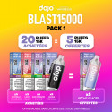 Pack Offre - Puff Dojo Blast 15K - Dojo by Vaporesso 20+5