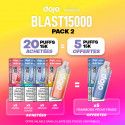 Pack Offre - Puff Dojo Blast 15K - Dojo by Vaporesso 20+5