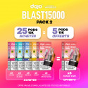 Pack Offre - Cartouche Dojo Blast 15K - Dojo by Vaporesso 25+5
