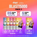 Pack Offre - Cartouche Dojo Blast 15K - Dojo by Vaporesso 25+5
