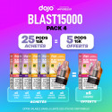 Pack Offre - Cartouche Dojo Blast 15K - Dojo by Vaporesso 25+5